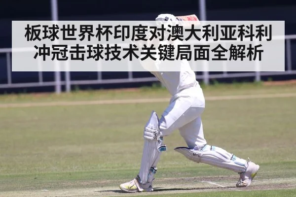 板球世界杯印度对澳大利亚科利冲冠击球技术关键局面全解析